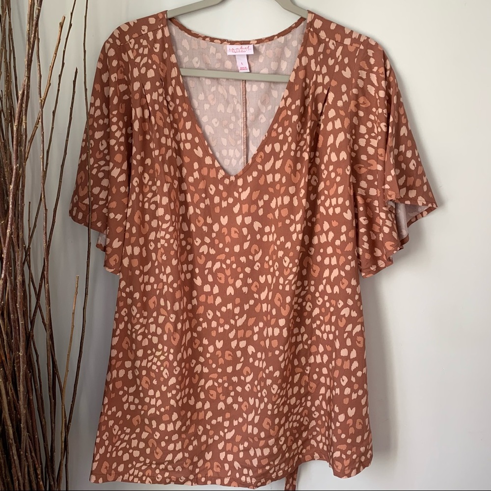 Isabel Maternity Shortsleeve Top Women’s Large